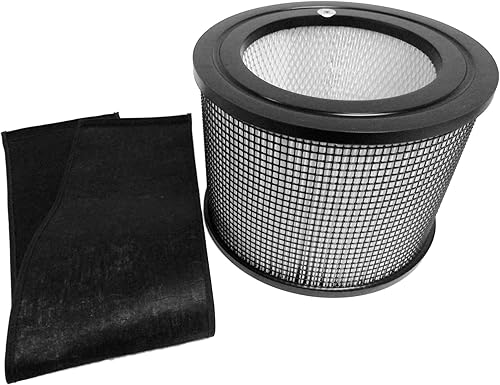 Filtro de repuesto HEPA Plus con envoltura de carbono para filtro Queen Defender 4000 7500 360 por Saras Vac Shack