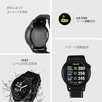 GOLFBUDDY ゴルフバディaim w11 GolfBuddy Aim W11 Golf GPS Watch, 1.3
