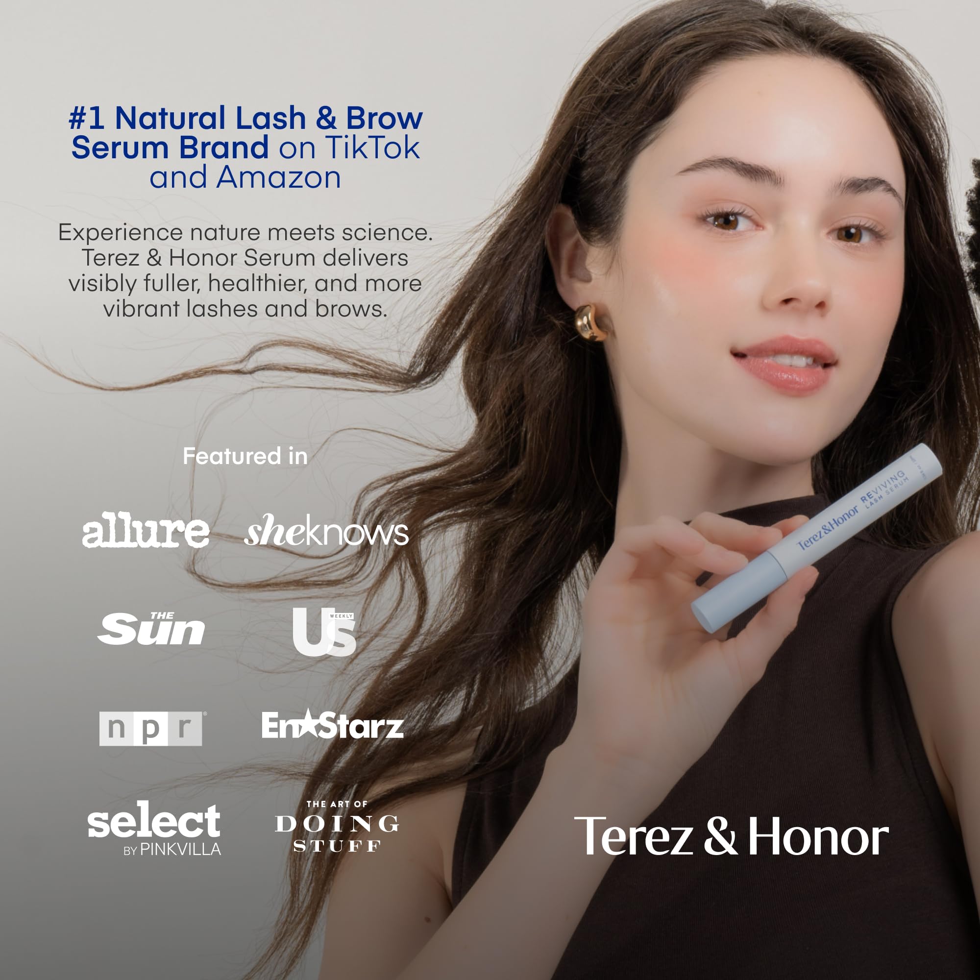 Terez & Honor Lash Serum: Fuller, Longer Lashes -8