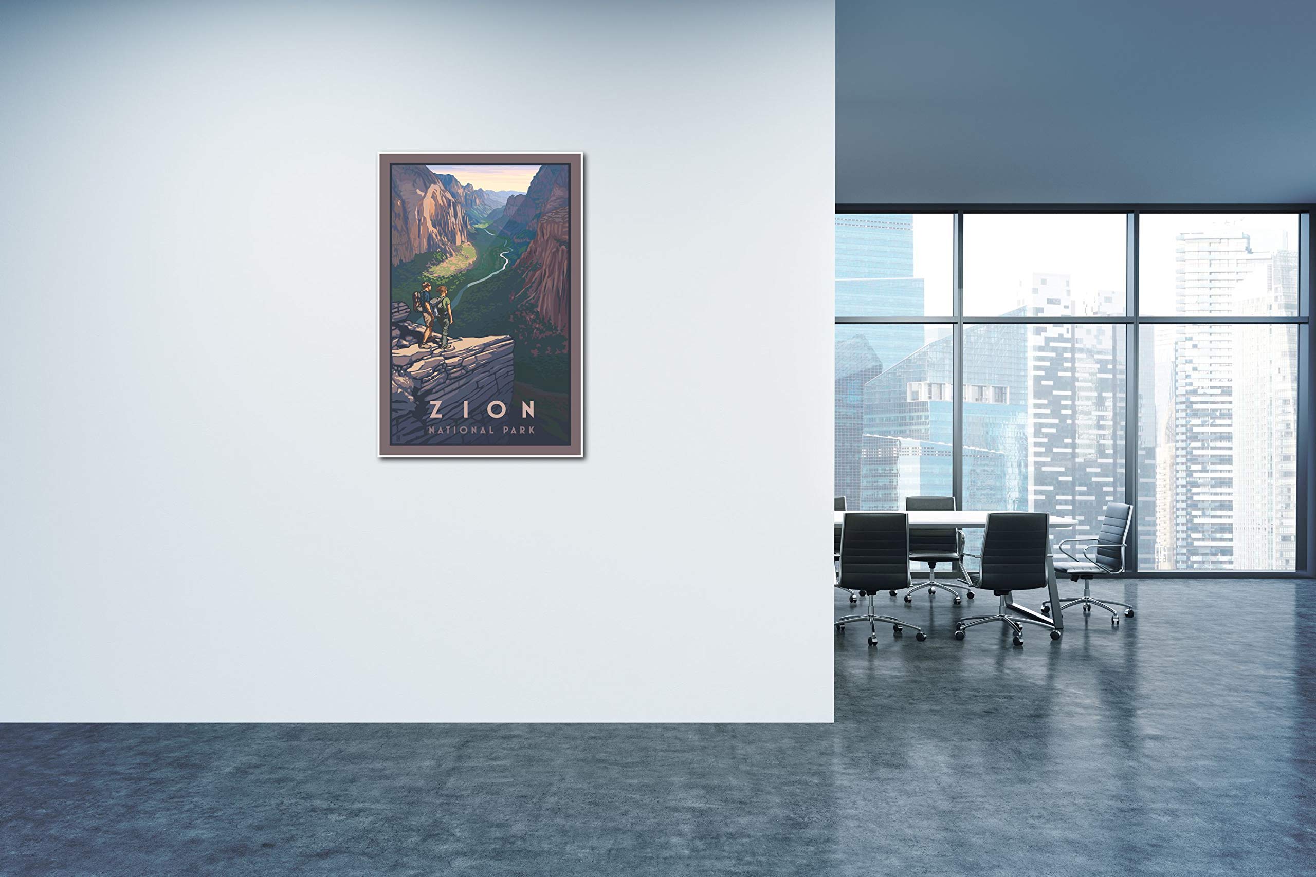 ザイオン国立公園 絵/印刷 by John Muhlenkamp ザイオン国立公園 絵/印刷 by John Muhlenkamp - メルカリ