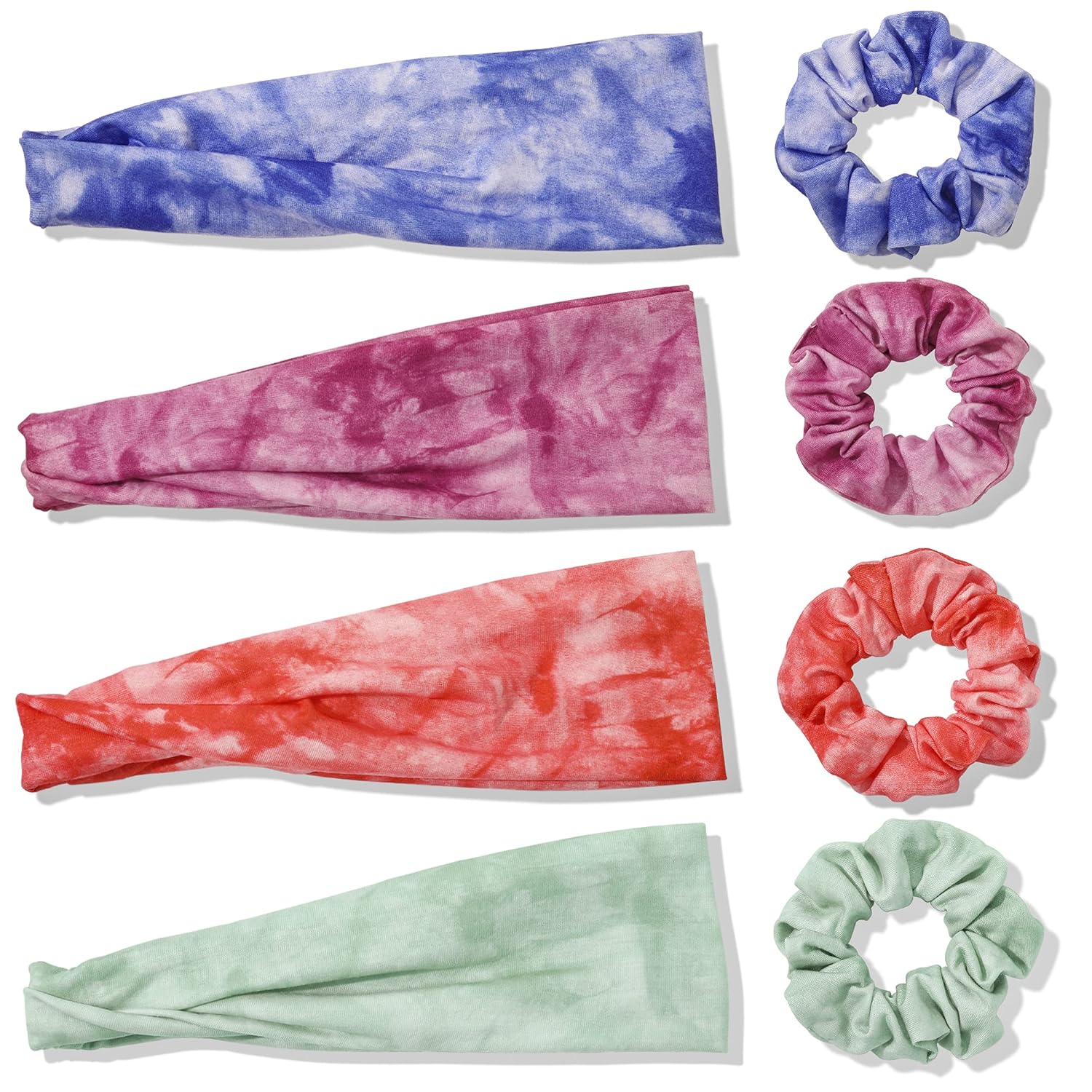 Headbands for Women Head Bands - Fashion Vinchas Para Mujeres No Slip Knotted Headband for Girls Workout Yoga Sweat Head Band Soft Cute Elastic Hairbands : Everything Else