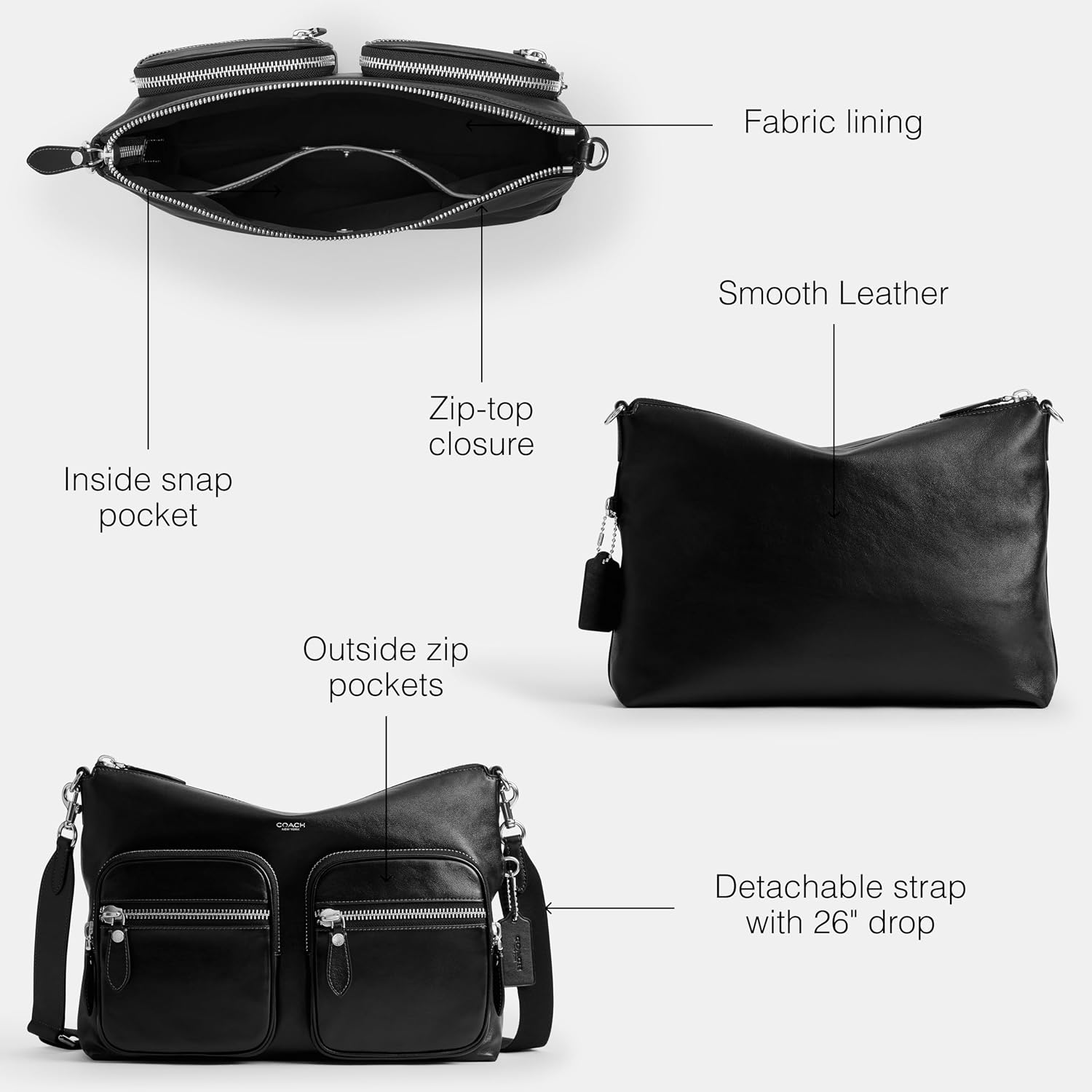 COACH Domino File Bag
