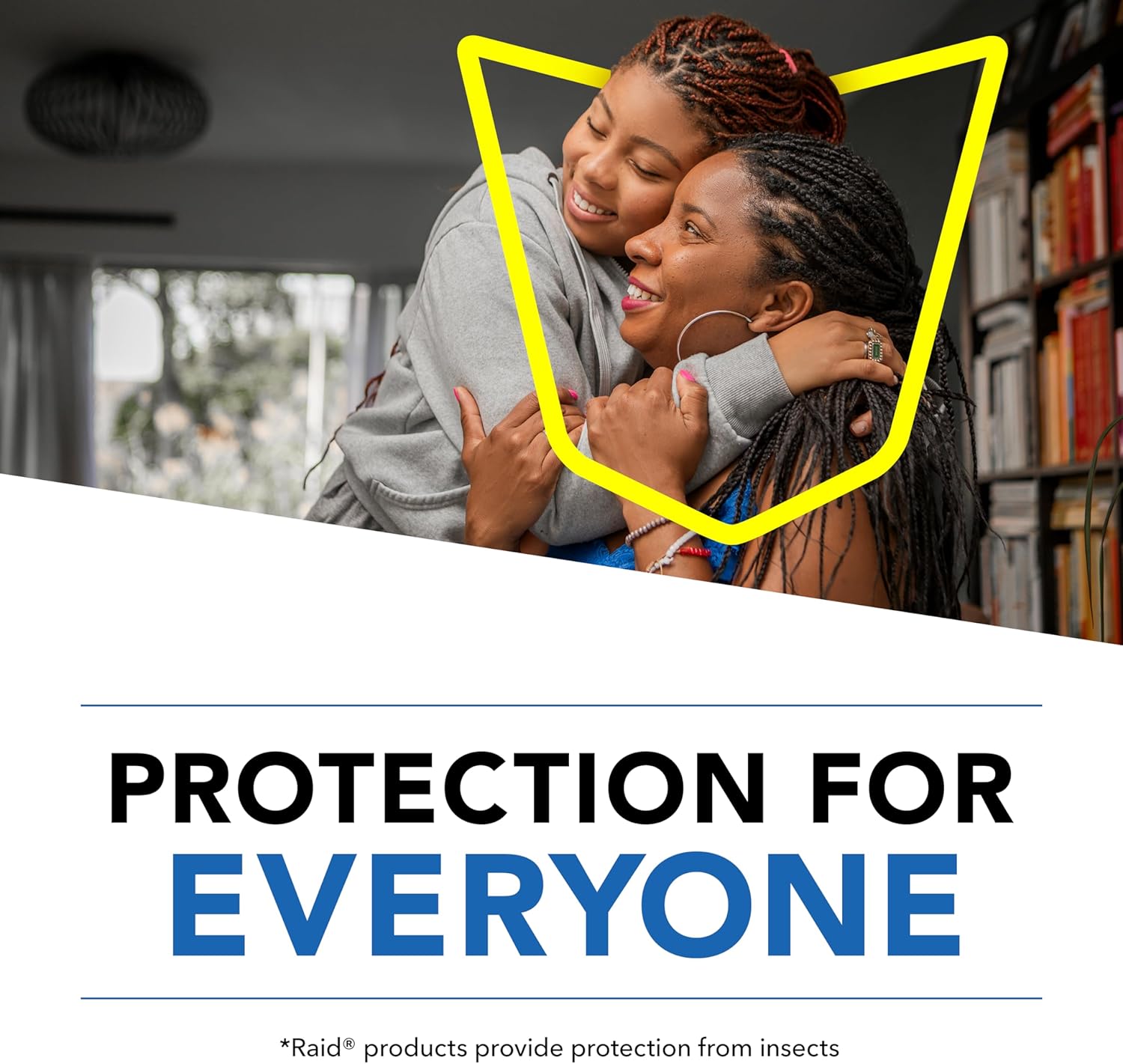 Raid Essentials Flying Insect Light Trap Starter Kit, 2 Plug-In Devices + 2 Cartridges, Featuring Light Powered Attraction