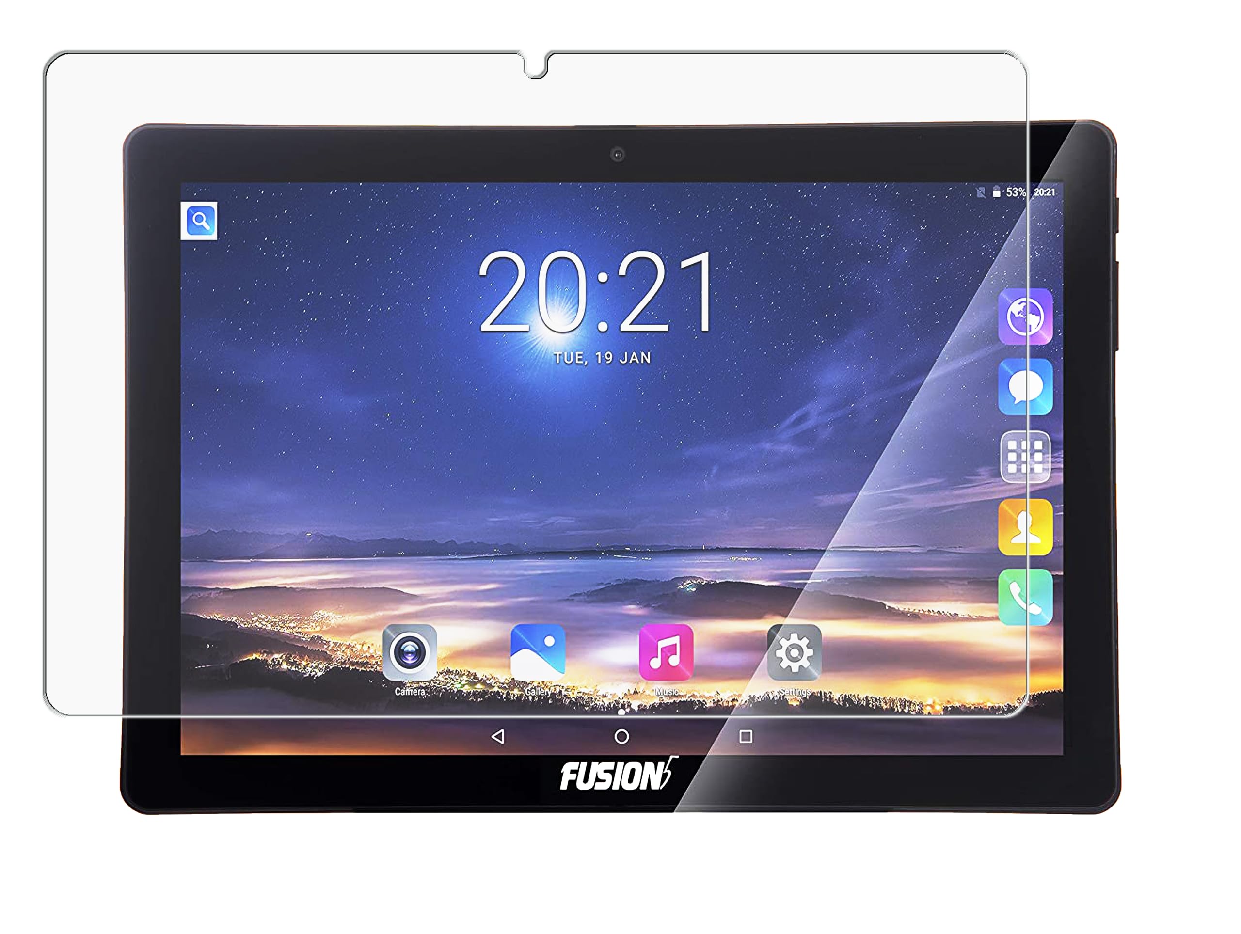 naxton® 9H Clear Screen Protector for FUSION 5 10.1 inch TABLET [HD Clarity, Bubble Free Installation, Unbreakable, Antiglare, Scratch Free ] - Not a Tempered Glass (B09HN3J9BC) Amazon Price History, Amazon Price Tracker