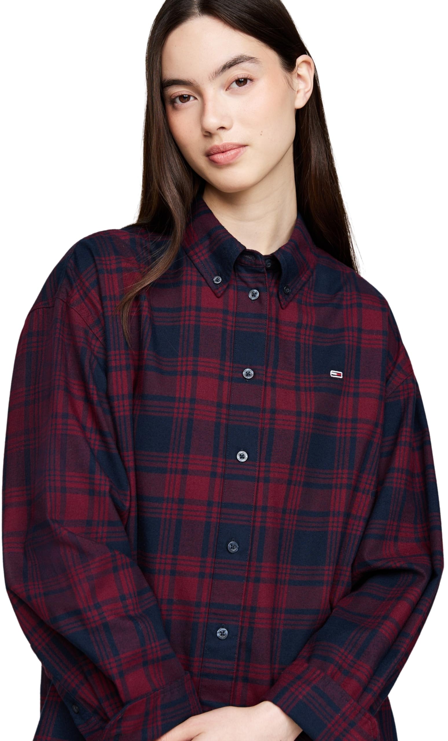 Tommy Jeans Koszula W Szkocką Kratę Tjw Rlx L Kobiety