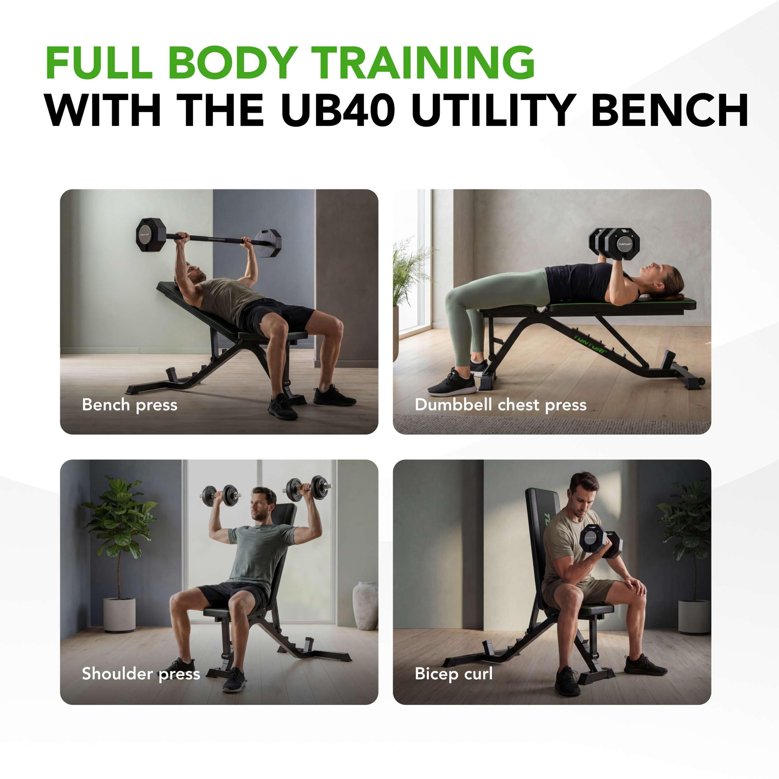 Tunturi UB40 Banc Utilitaire