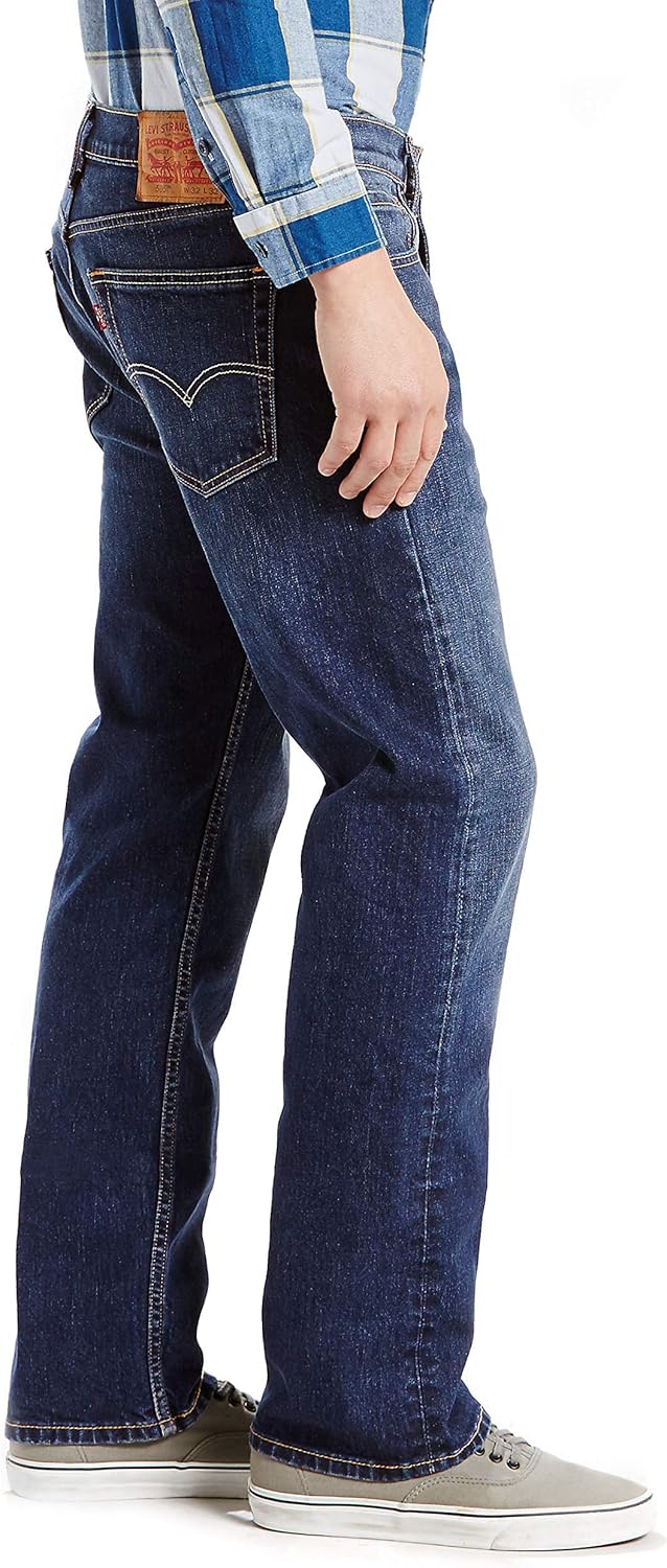 Levi's Men's 505 Regular Fit Jeans (Also Available in Big & Tall) Standard 29W x 30L (New) Hawker