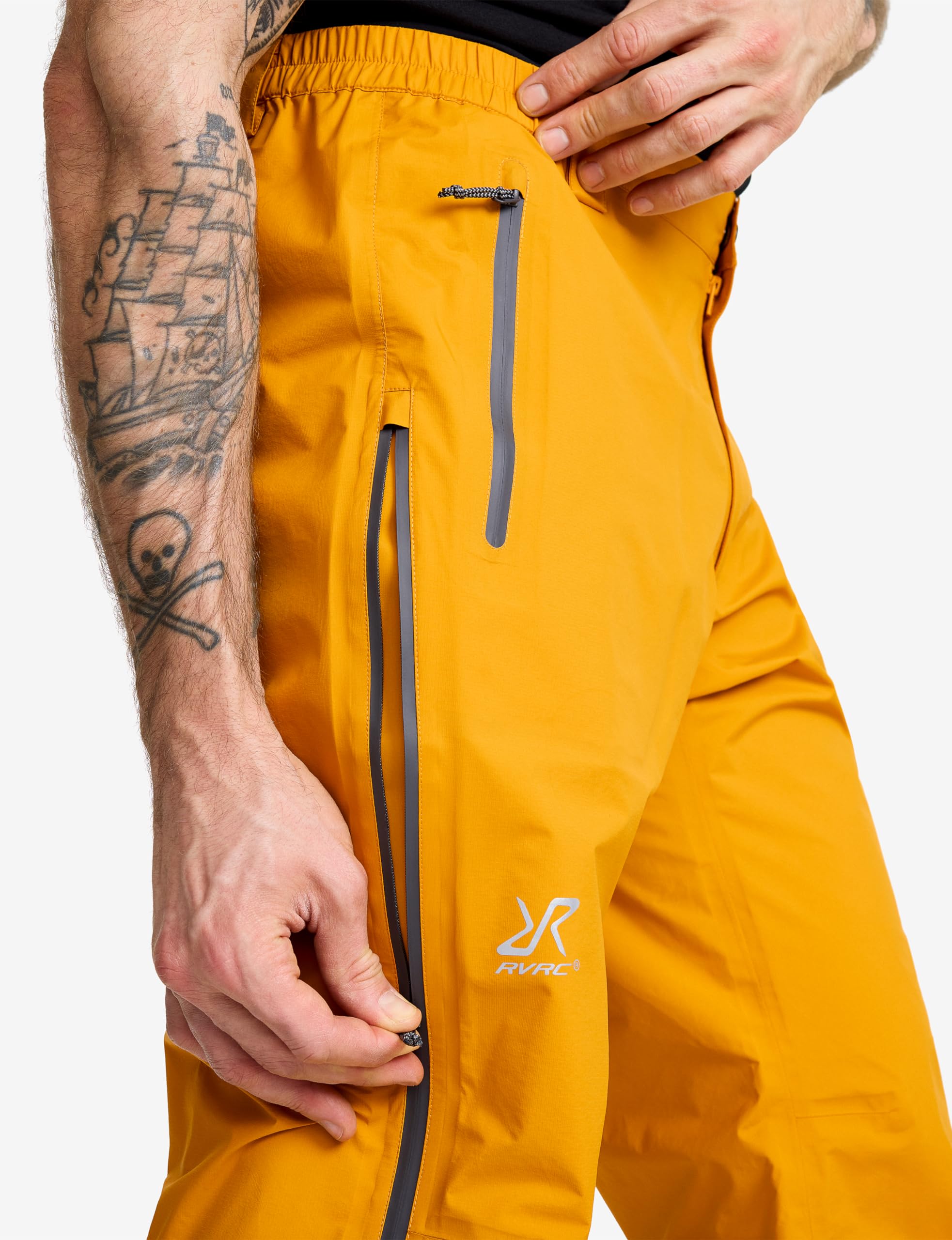 RevolutionRace Arcade 3L Lightweight Pants für Herren, wasserdichte Hose, Packbare Windhose für Wanderungen und Outdoor-Aktivitäten