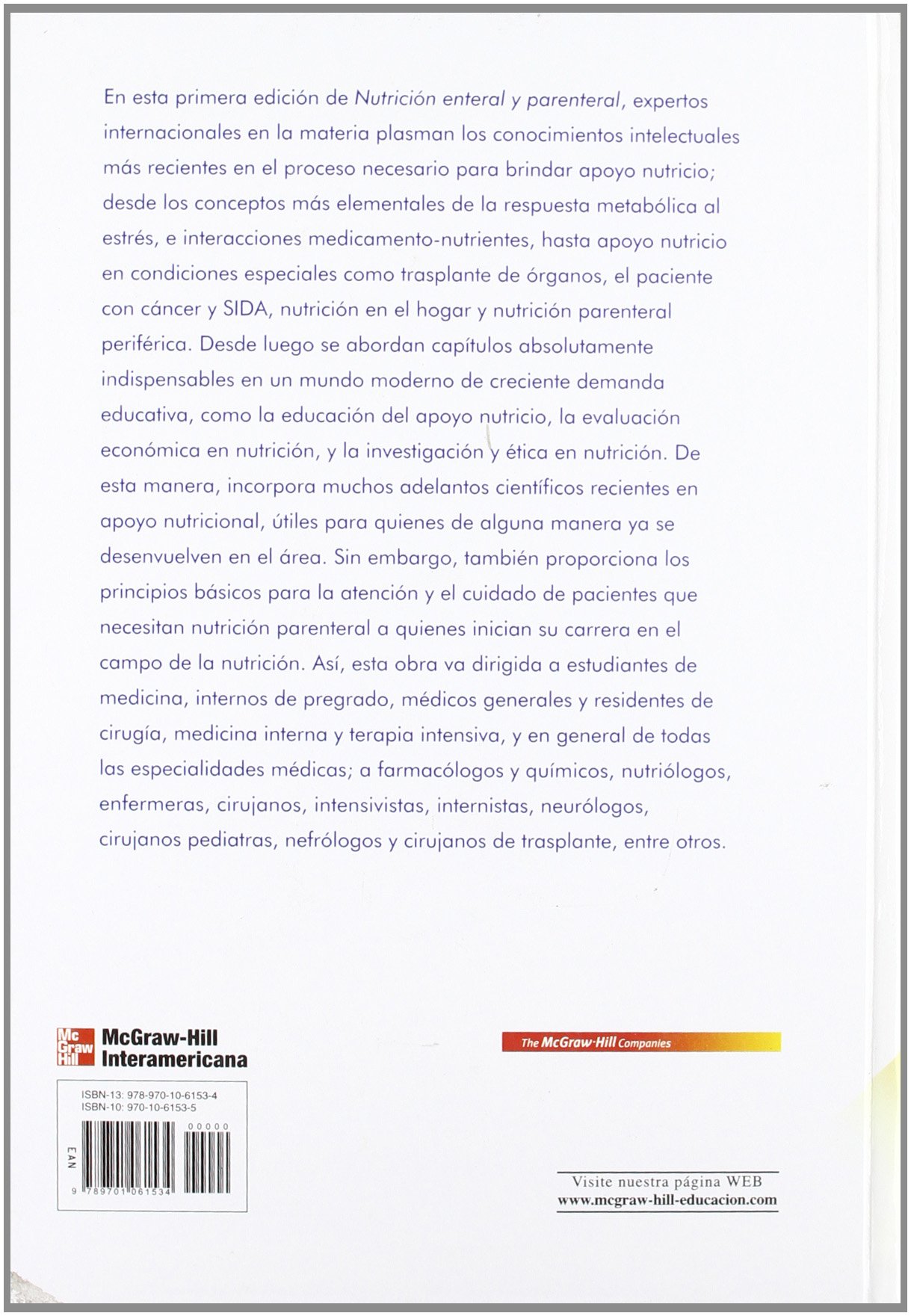 NUTRICION ENTERAL Y PARENTERAL