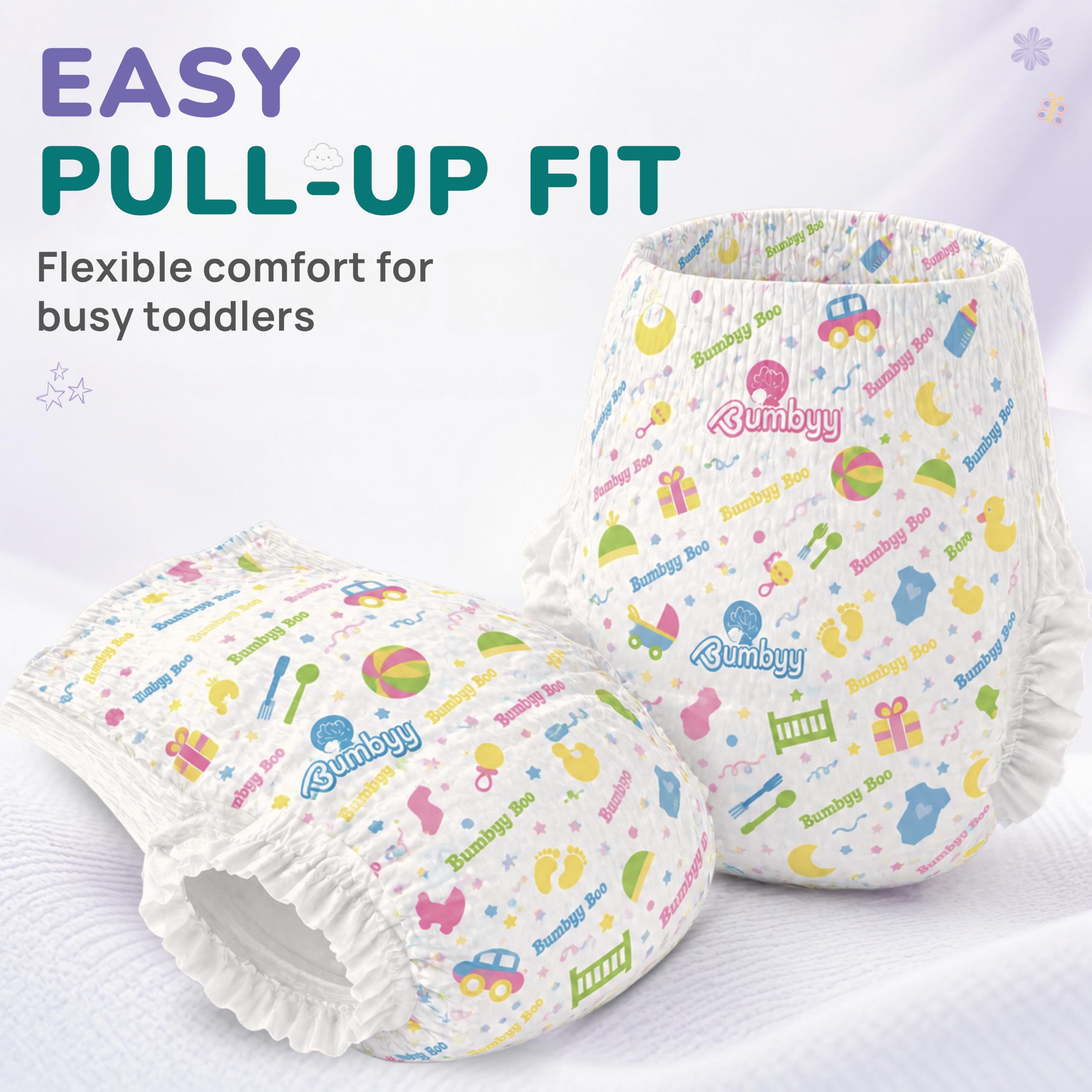 Premium Nappy Pants - Pañales para bebé talla 6 (13-18 kg), paquete de ahorro de 138 unidades con núcleo de SAP ultra absorbente, sin químicos y dermatológicamente probados, dominadas suaves y