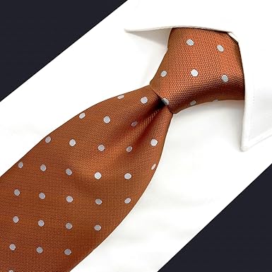 Set Da Uomo Con Cravatta A Pois, Fazzoletto E Gemelli - Borgogna - Foto 5