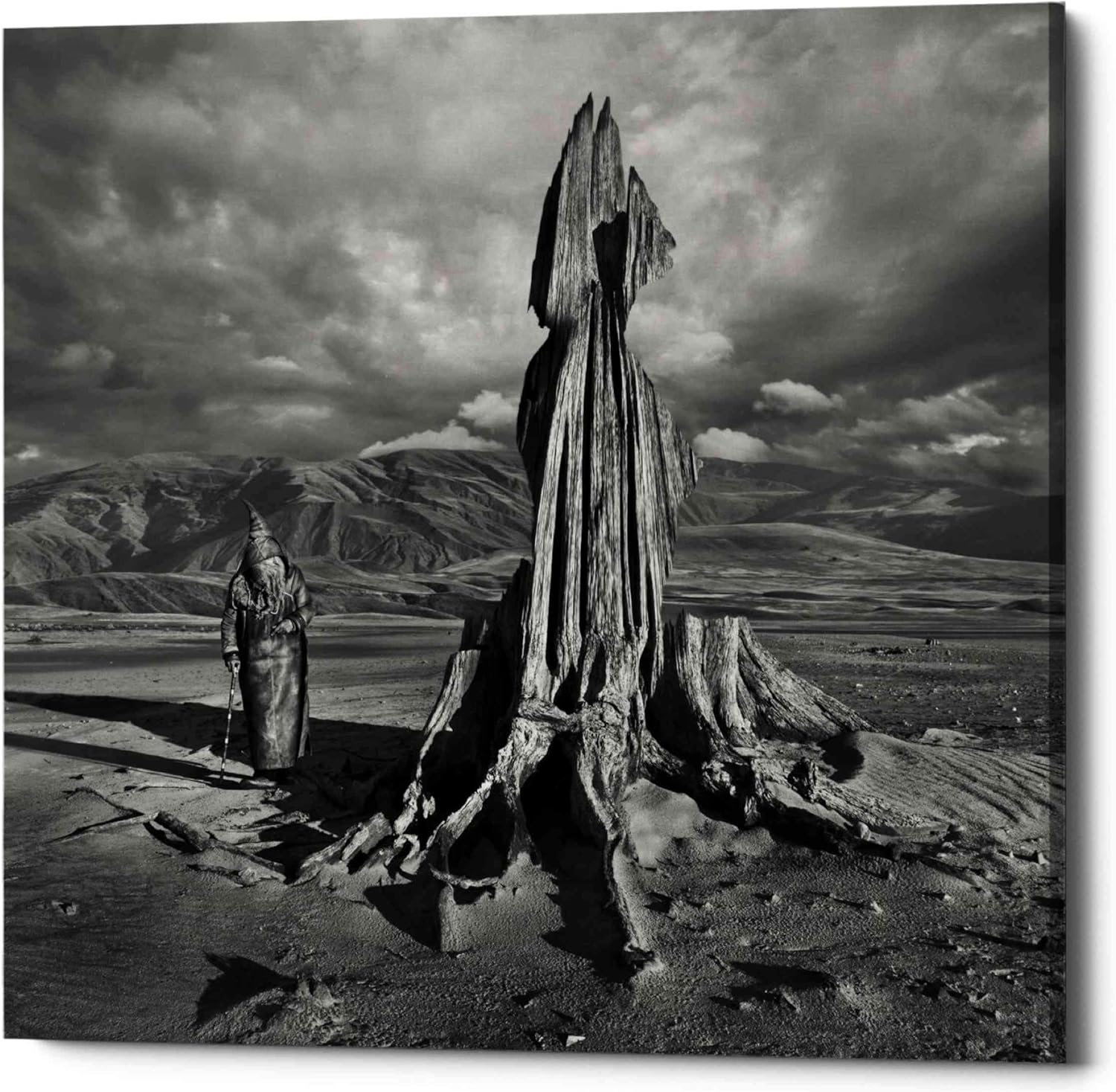 Epic Graffiti 'Archetype' by Dariusz Klimczak, Canvas Wall Art, 12"x12"