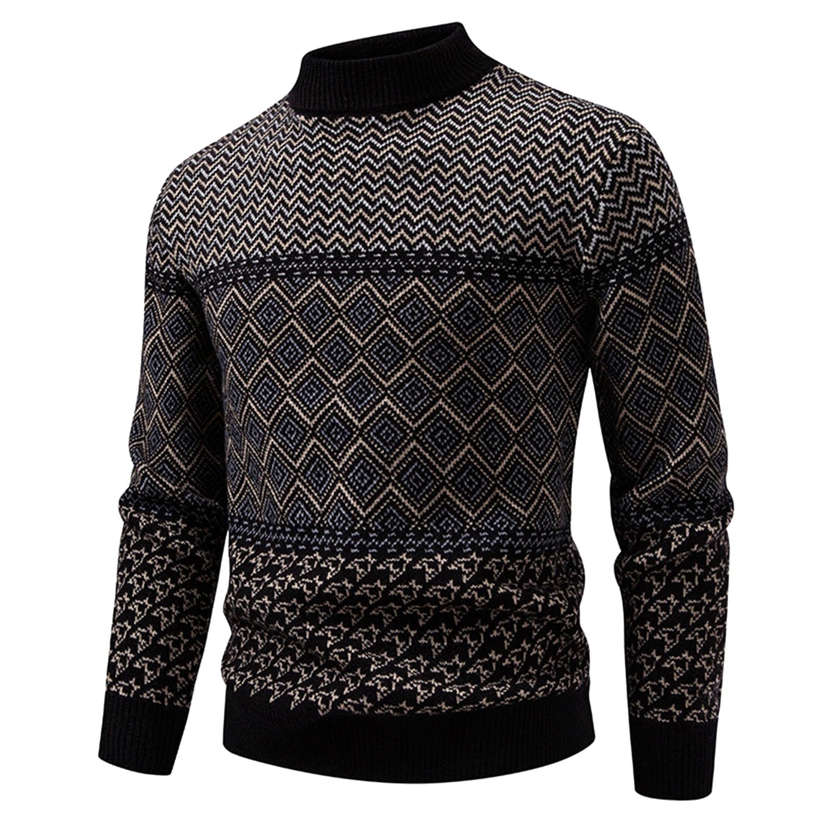 Suéter de punto, abrigo, otoño invierno, moda, diseño bicolor, manga larga, botones al frente, informal, cálido, suave y cómodo, para uso diario y actividades al aire libre.