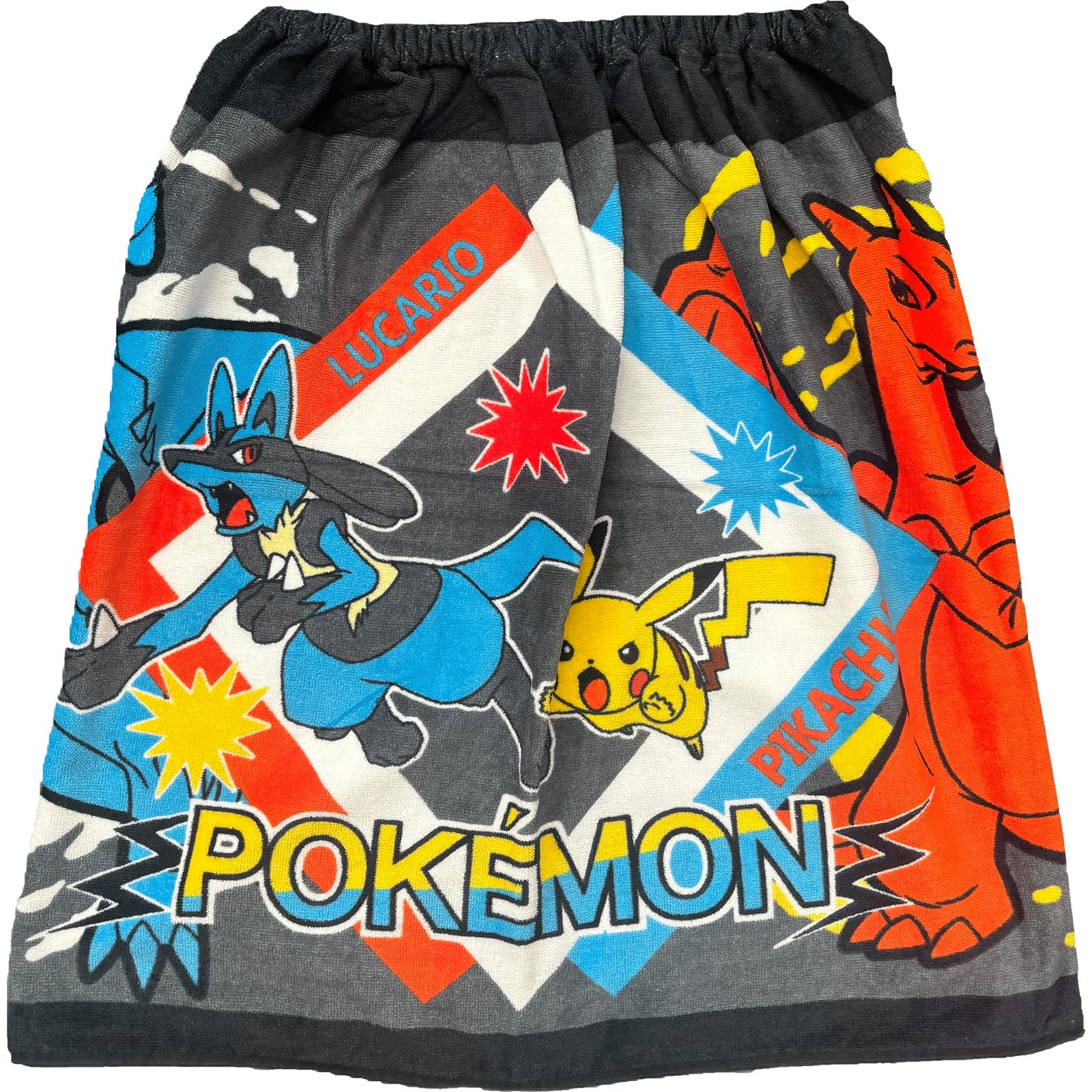 Amazon.co.jp: 林(Hayashi) ラップタオル Mサイズ 約60×115cm ポケモン