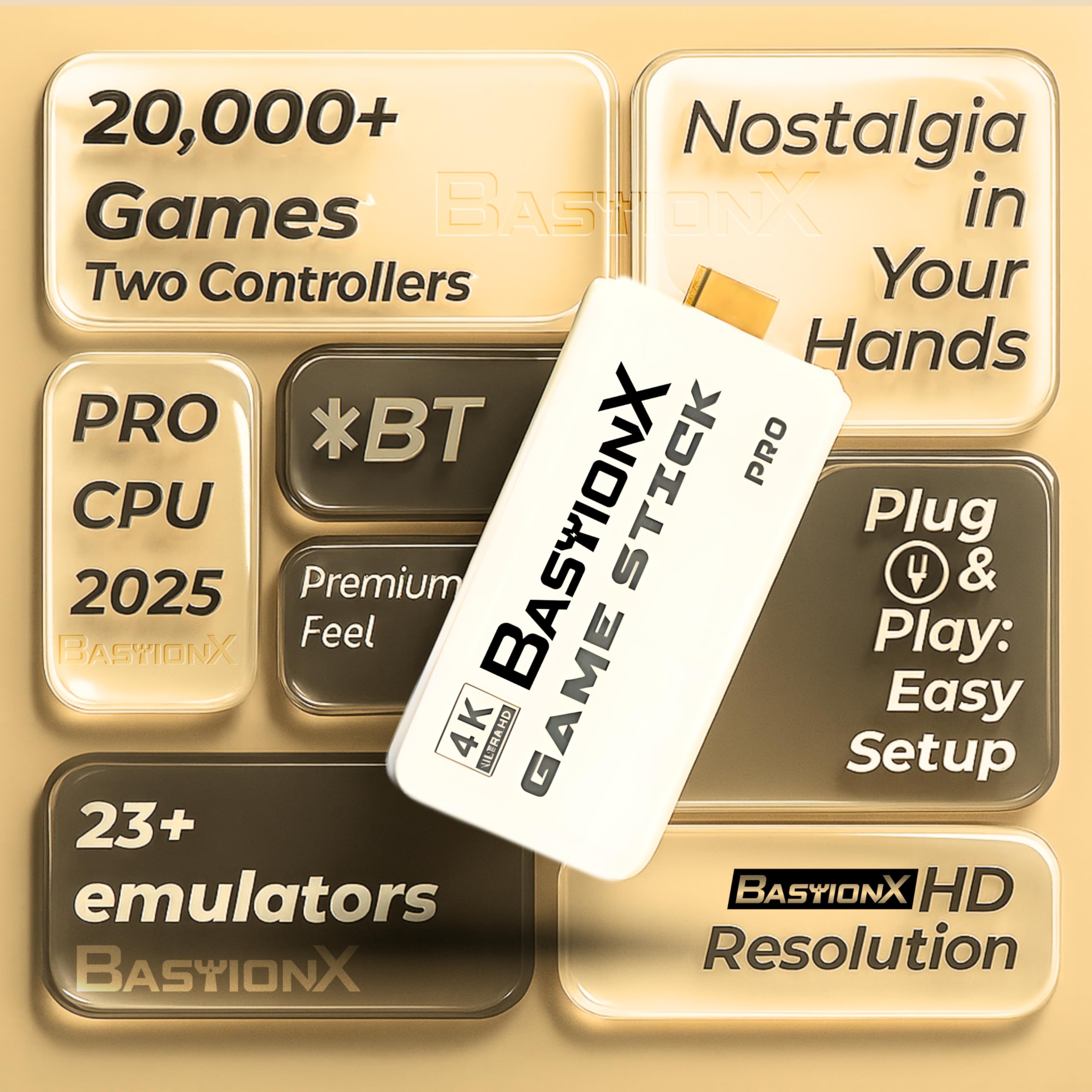 巴　PS4 Buy [2025] Ultimate Retro Gamestick | True Plug & Play HDMI