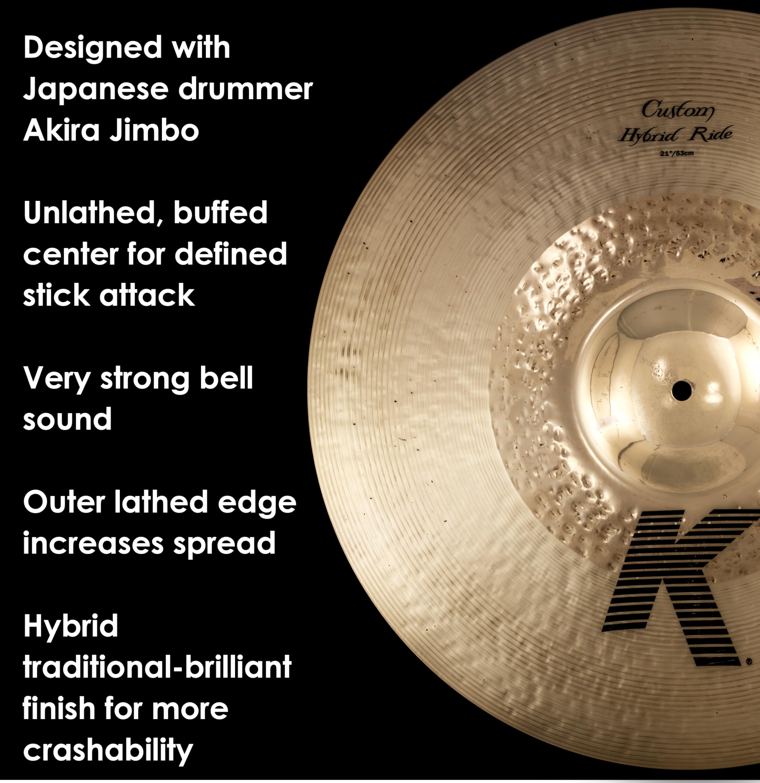Amazon.com: Zildjian Ride Cymbal, 21