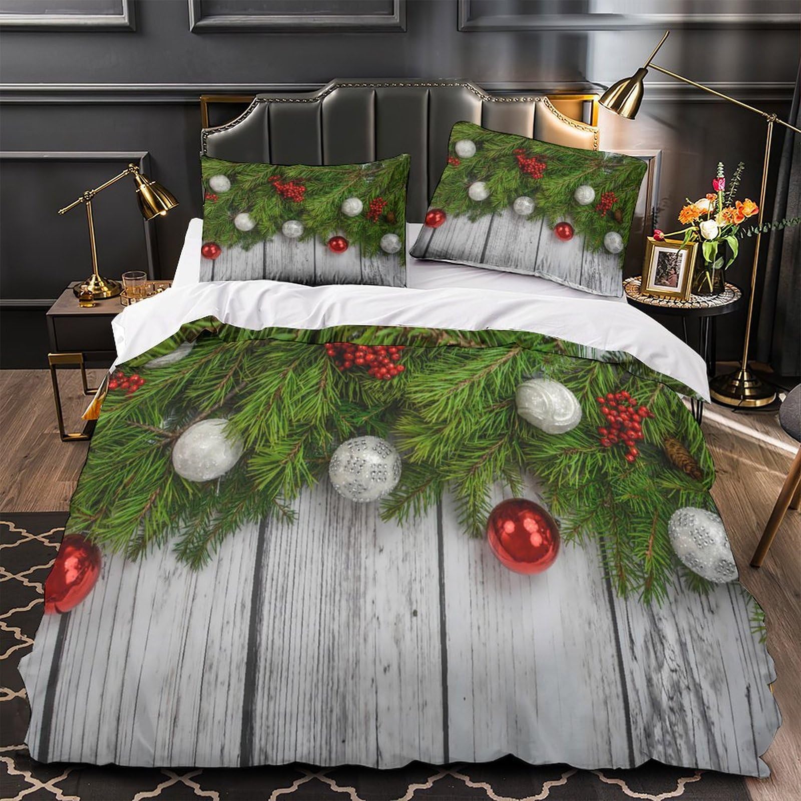 Housse de couette super douce anti-allergie 140x200cm pour le sommeil des enfants