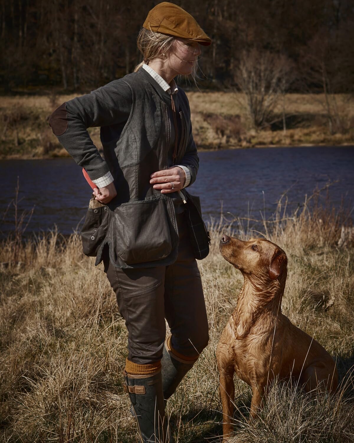 Chevalier Vintage Dogsport Weste für Damen – Robust & Funktional für Hundetraining, Jagd & Outdoor