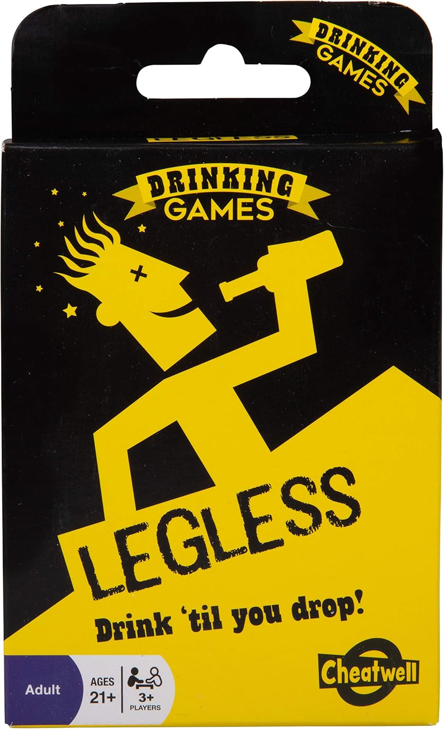 Legless - The Bar Drinking Game That Mixes Category Creativity with Alcohol - 69 Cards (Nice)