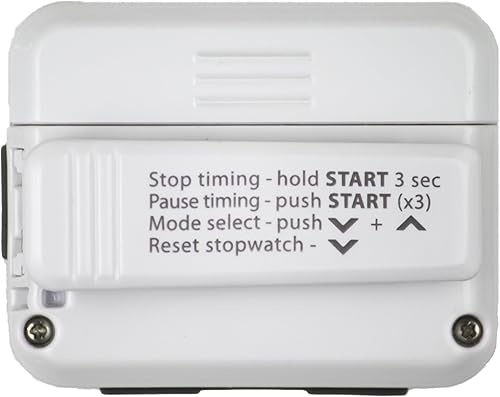 Miniatura 3 de Gymboss Temporizador de intervalos y cronómetro - BlancoGris Brillo