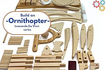 (未使用･未開封品)　あおぞら レオナルド・ダ・ヴィンチの木製科学模型 羽ばたき鳥形飛行機 60wa65s Amazon | あおぞら(Aozora) レオナルド・ダ・ヴィンチの木製科学