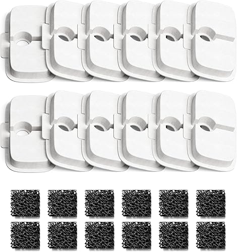 Miniatura 11 de PETLIBRO Fuente de agua para gatos, fuente de agua inalámbrica para mascotas, funciona con pilas, fuentes de agua Dockstream de 2.5L/84 onzas para