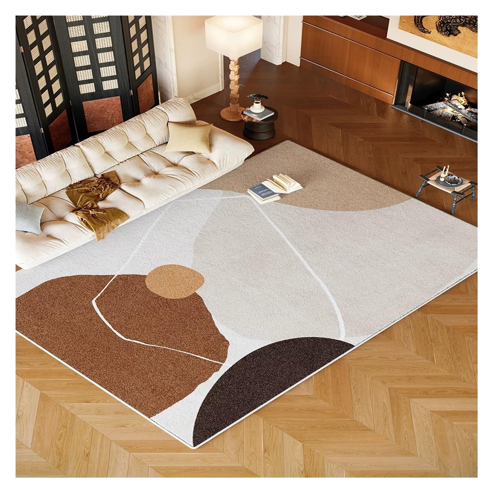 Tapis de couloir et salon classique pour un hall d'entrée accueillant et chaleureux