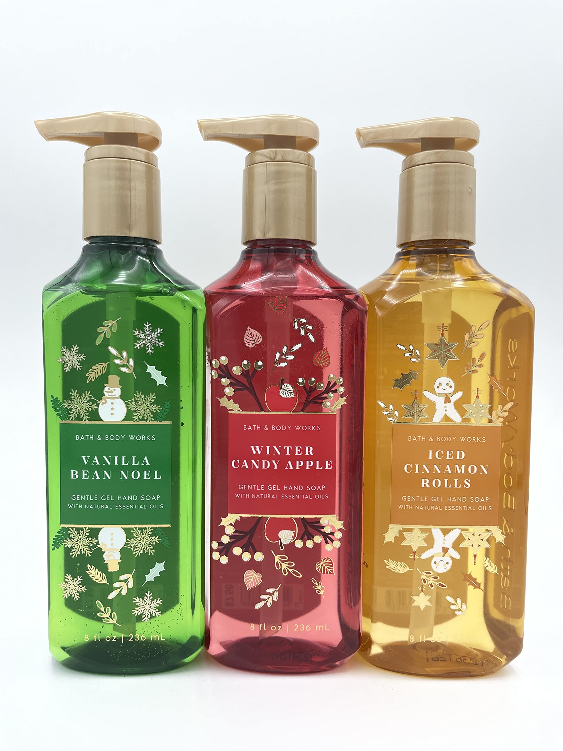 Buy Bath and Body Works Christmas Trio Gentle Gel Hand Soaps 3Pack
