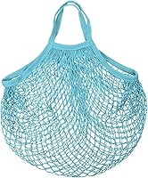 Vista 7 de MECCANIXITY Bolsa de malla de algodón reutilizable lavable malla malla bolsa organizador para frutas y verduras compras