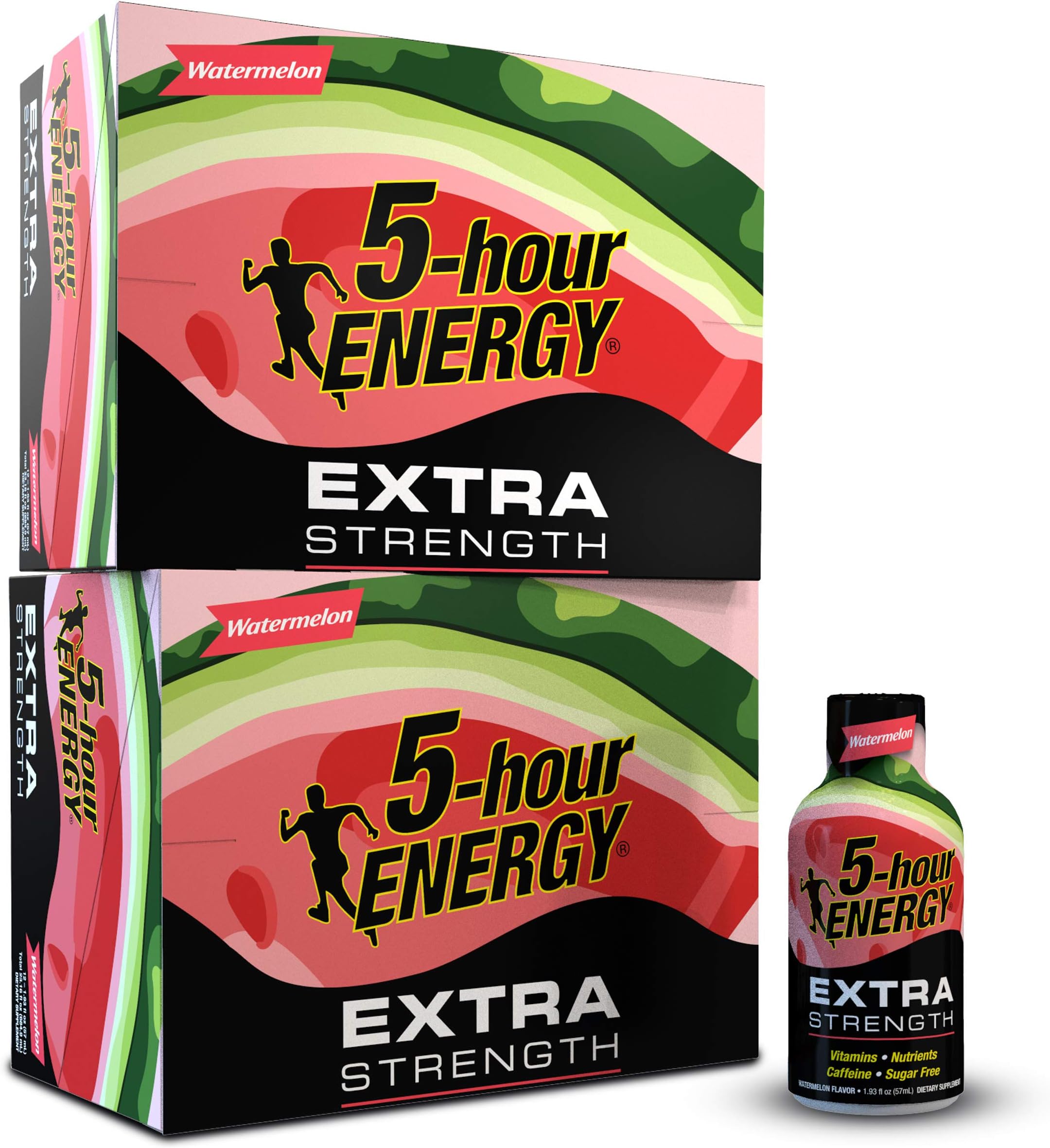 5-hour ENERGY Shot, Extra Strength Watermelon 1.93 oz, 24 count
