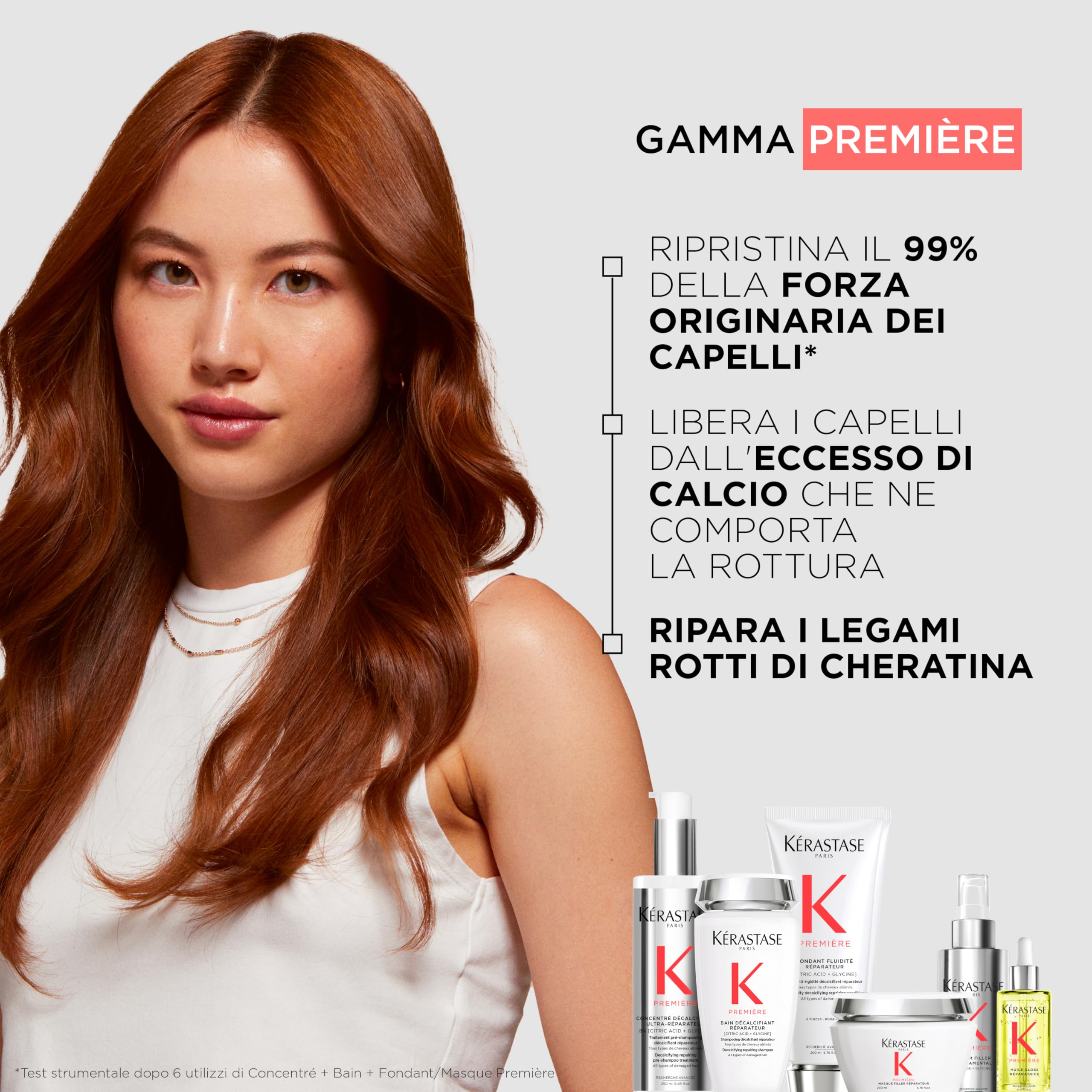 Kérastase, Premiére, Trattamento Pre-Shampoo Decalcificante, Per Capelli Danneggiati, Azione Riparatrice, Capelli Più forti, Concentré Réparateur, 250 ml