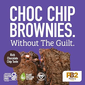 PB2 Pantry -Chocolate Chip Brownie Mix - 16 oz Jar