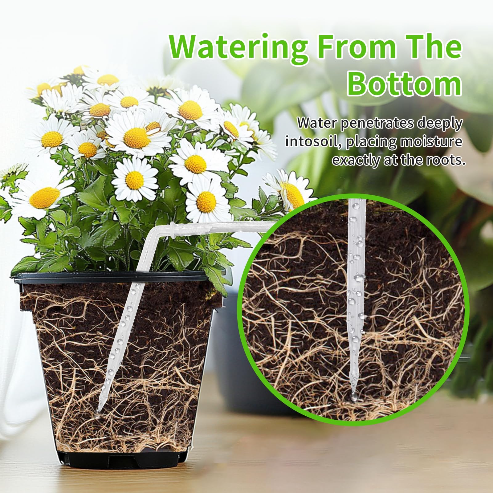 REMIAWY Piquets D'arrosage Pour Plantes - Pour Plantes - Pour Intérieur Et Extérieur - En Terre Cuite