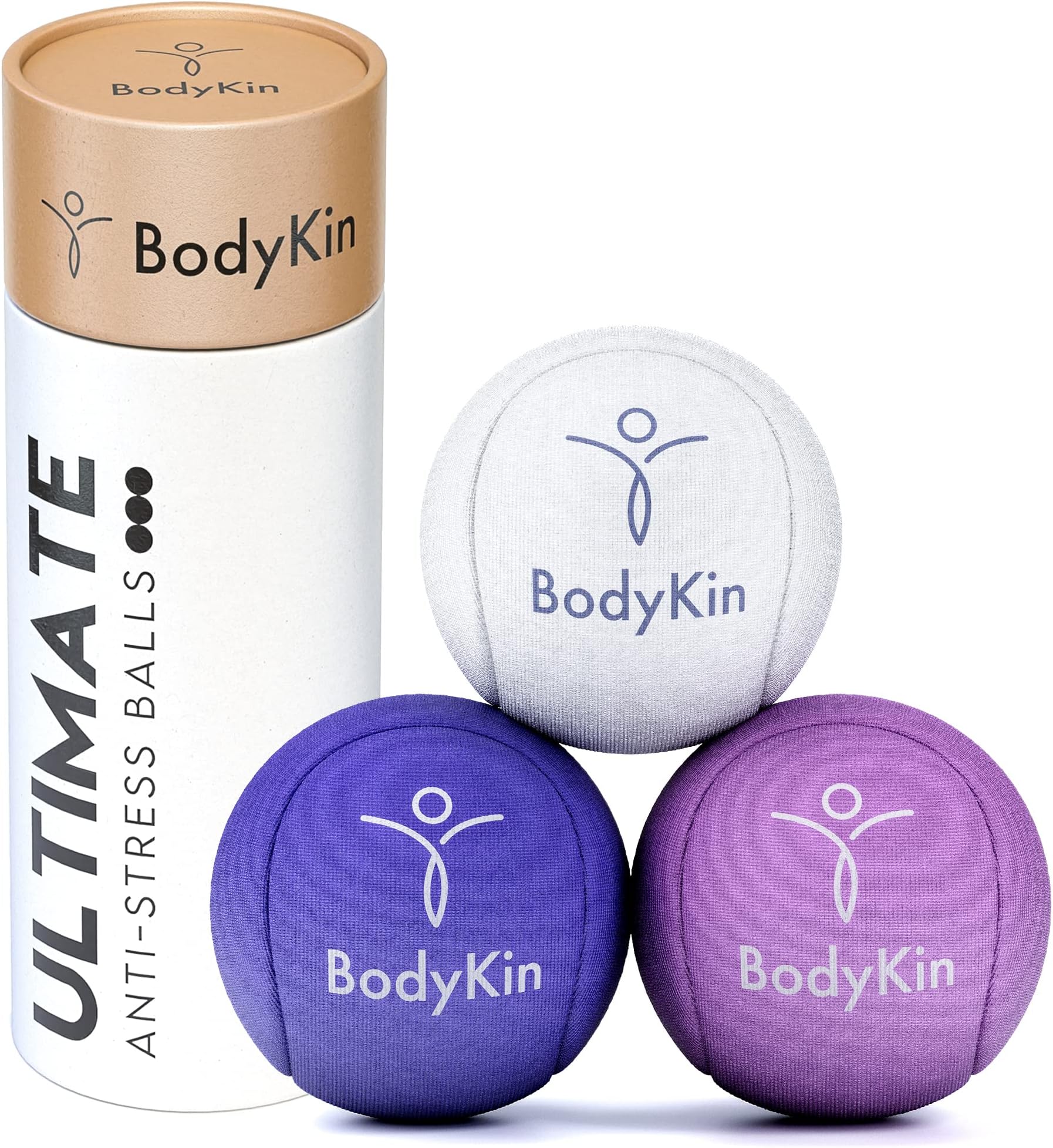 3 x Anti-Stress and Hand Rehabilitation Balls - Balls for Children and Adults - Perfect ADHD - 3 Resistance