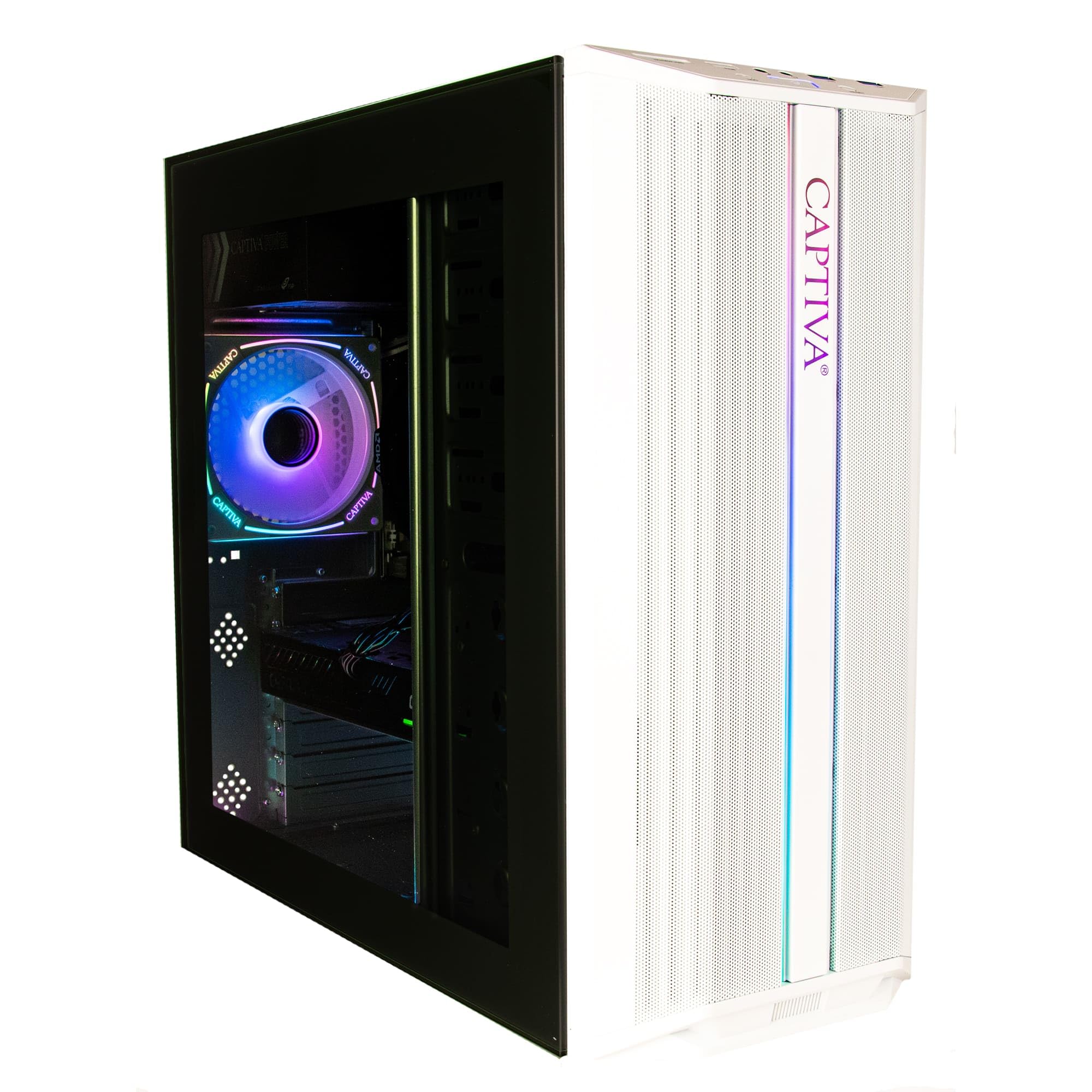 Captiva PC Entry Gaming I10-0616 (i5-14400F/RTX5060 8GB GDDR7/SSD 500GB/4TB/32GB/WLAN/w/o OS) (100616)