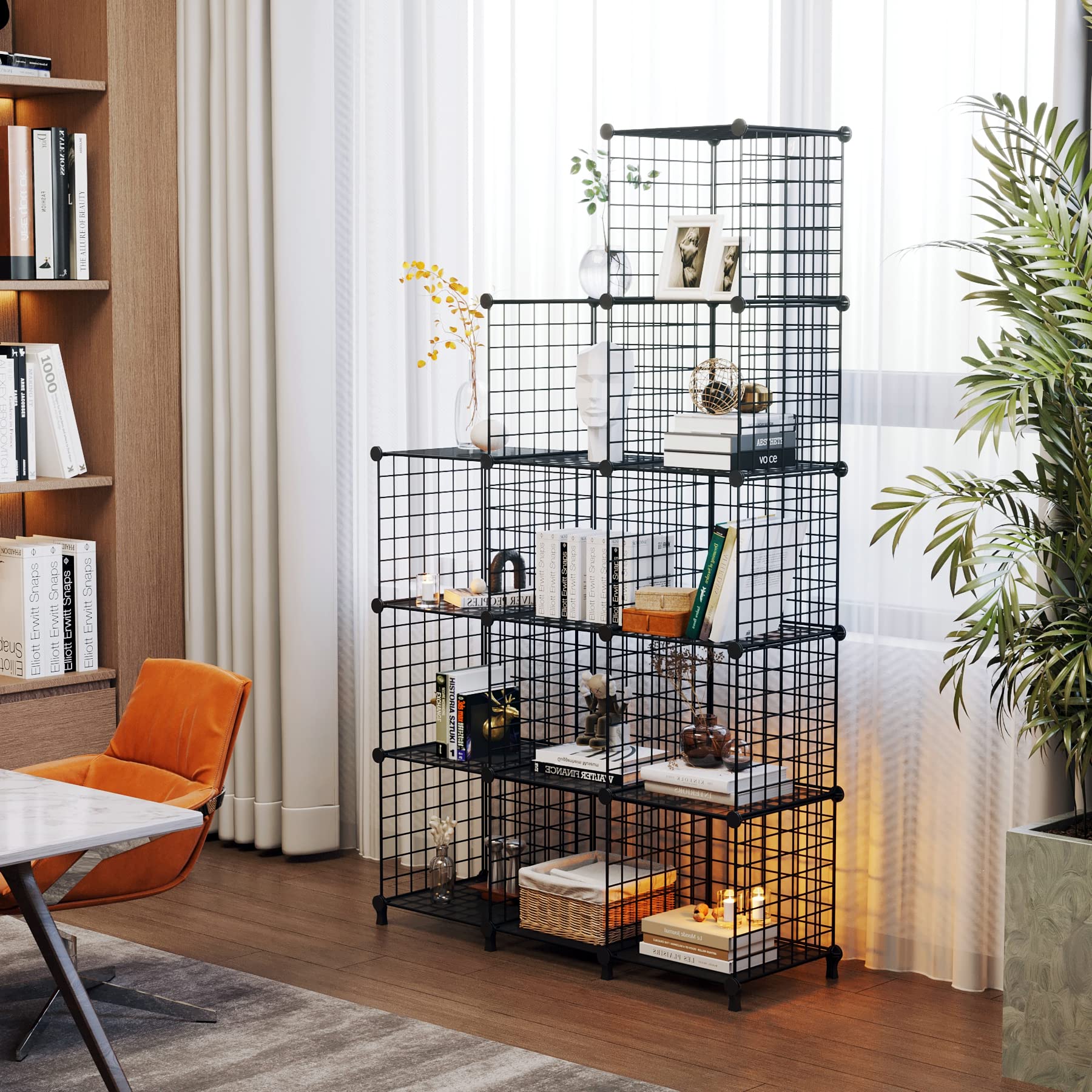 Buy AWTATOS Wire Cube Storage, 12 Cube Organizer Shelf for Closet