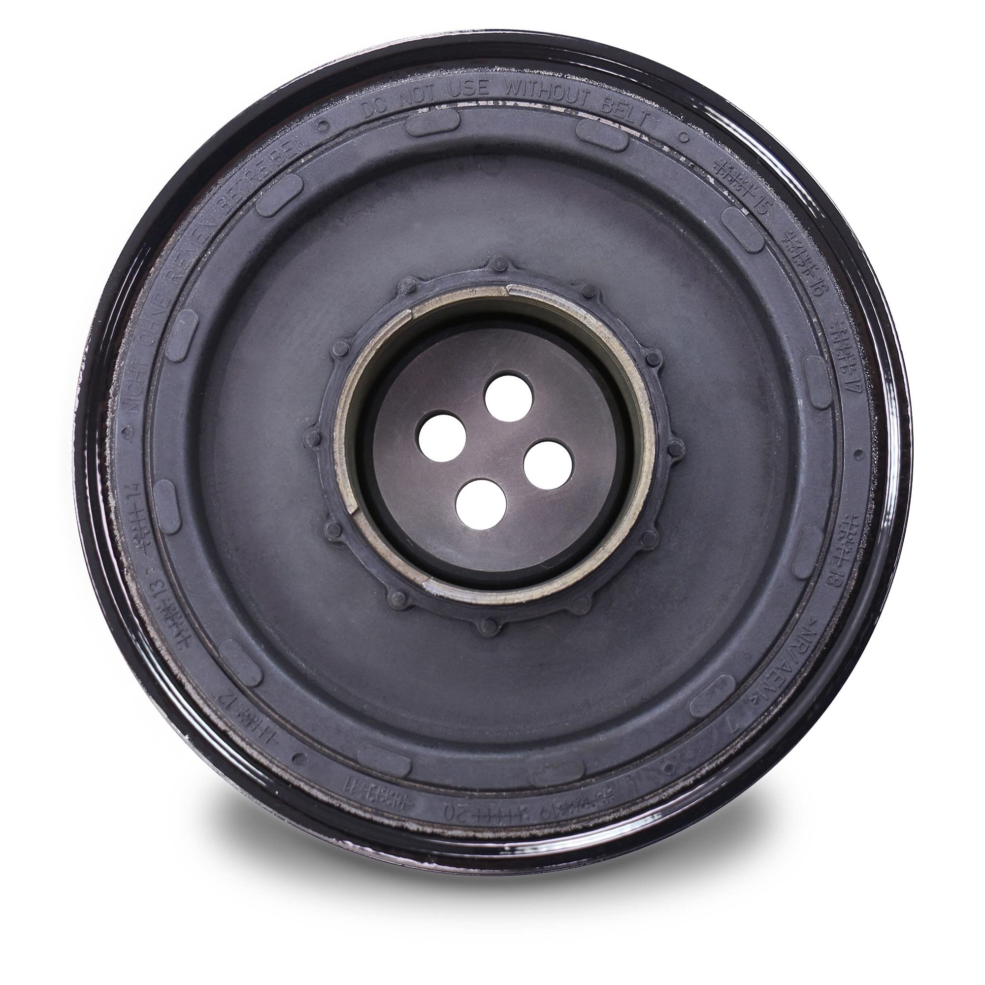 febi bilstein 33077 Puleggia (disaccoppiata) per albero motore, con viti, 1 unità