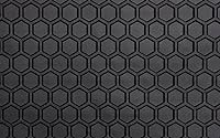 Vista 2 de intro-tech hexomat Custom Fit Floor Mat, Negro