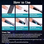 MIZHSE 9D Cat Eye Gel Nail Polish Set,Glitter Magnetic Gel Polish Kit | with Magnet Stick, Galaxy Chameleon Effect Silky,Soak Off Nail Art Salon Manicure Home Gifts for Women