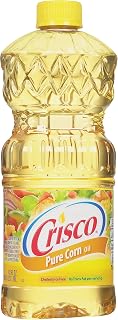 Crisco Pure Corn Oil 40 oz - Cholesterol-Free, 0g Trans Fat Multi-Use Oil for Flavorful Mexican & Southwest Dishes