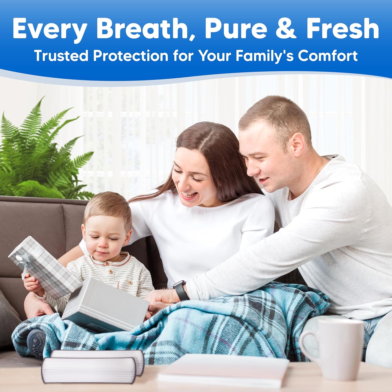3-Pack Air Purifier Filters Replacement for Therapure Filter TPP440F - Compatible with Envion Thera Pure TPP440 TPP440FL TPP 440F TPP 440 TPP-440FL TPP440FL-FM1 H13 HEPA