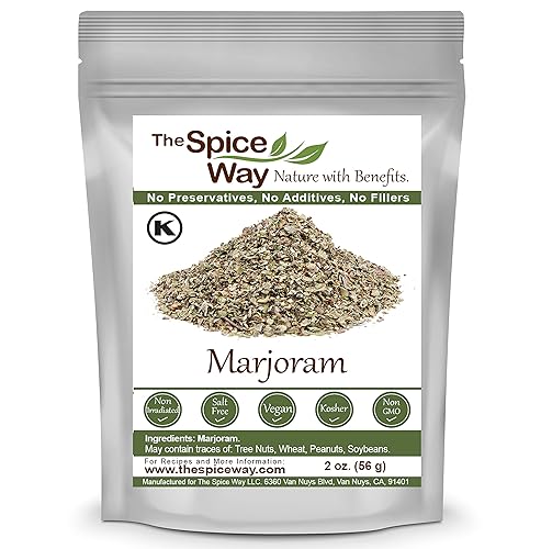 Miniatura 3 de The Spice Way Hojas de menta 2 oz, hojas de mejorana 2 oz y hojas de tomillo 4 oz