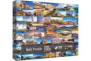 Vale Euro Travel Puzzle - Italy Puzzle 1000 Pieces