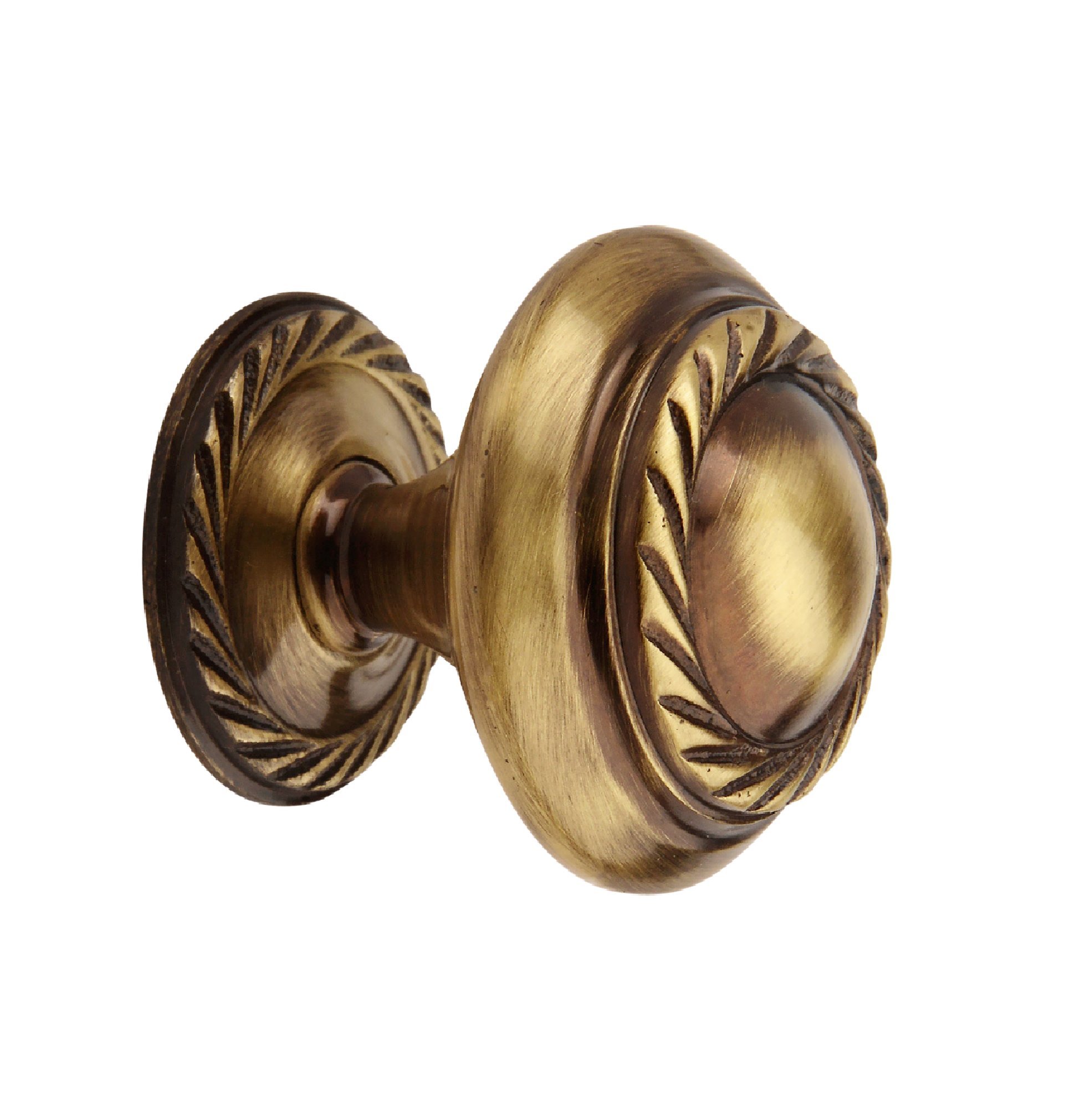 HOBKNOBS Georgian Antique Brass (48 mm Dia) Cabinet Drawers/Wardrobe Kitchen Door Pull Handle Knobs - Brownish Gold (B06XKWWNGJ) Amazon Price History, Amazon Price Tracker