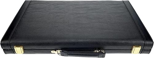 Miniatura 9 de WE Games Juego de Backgammon, elegante estuche de cuero sintético negro, 21 x 12.5 pulgadas. Cerrado; 25 x 21 pulgadas. Abierto, juegos de mesa