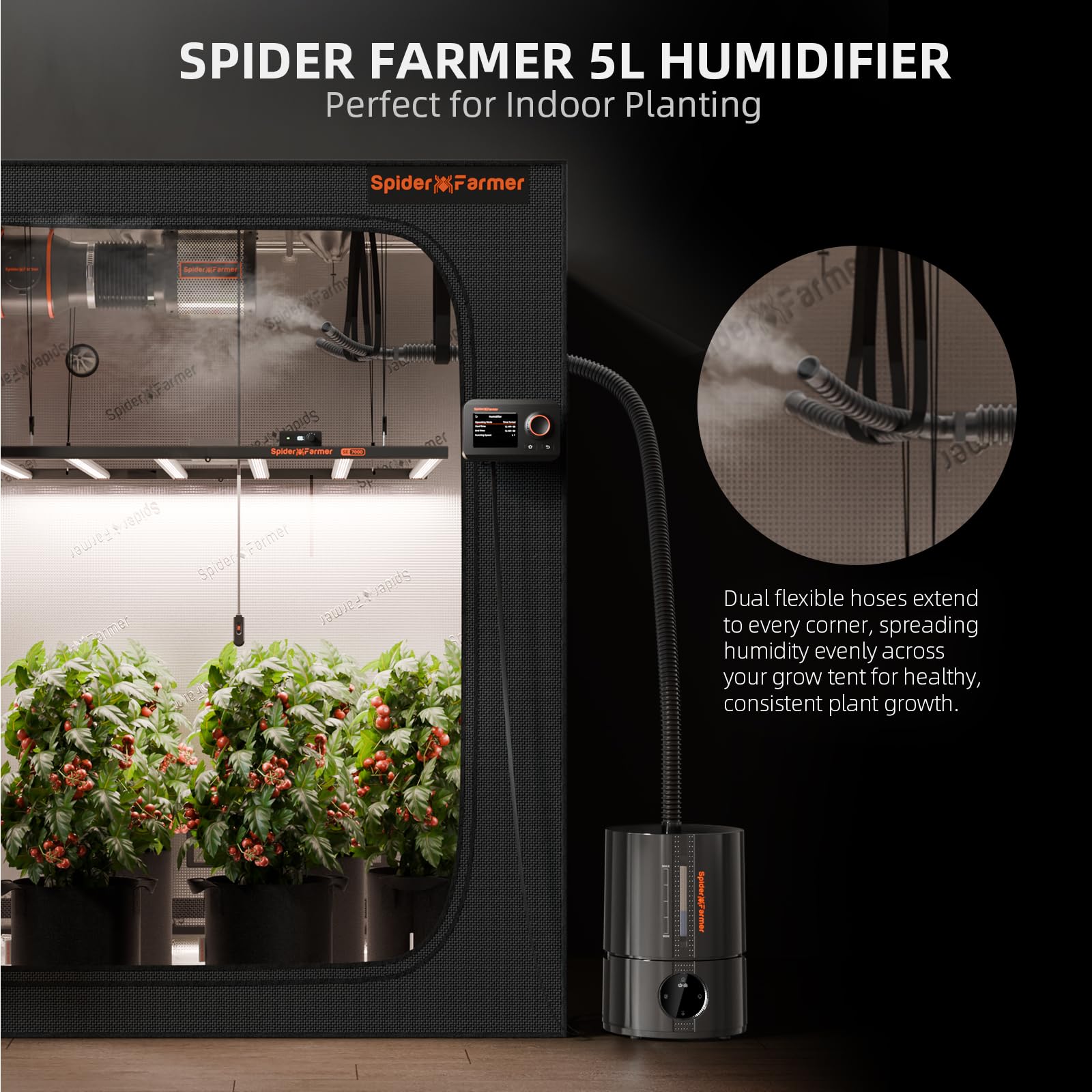 2025 Spider Farmer Humidificateur (5L)