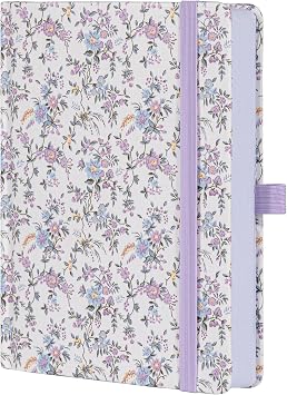 TIEFOSSI Lined Journal for Women, A5 College Ruled Notebook for Writing