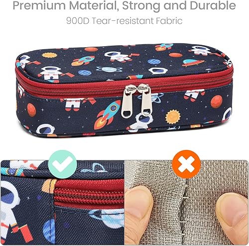 Miniatura 5 de Cambond Bonito estuche para niños, estuche de gran capacidad para niños, estuche de almacenamiento grande para la escuela, solo estuche, espacio