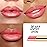 Depuplum Nude Red Pink Lipstick Set for Women Shimmer Tinted Lip Balm Hydrating Moisturizing Lip Gloss Cruelty Free Lip Makeup, DM107/108/109