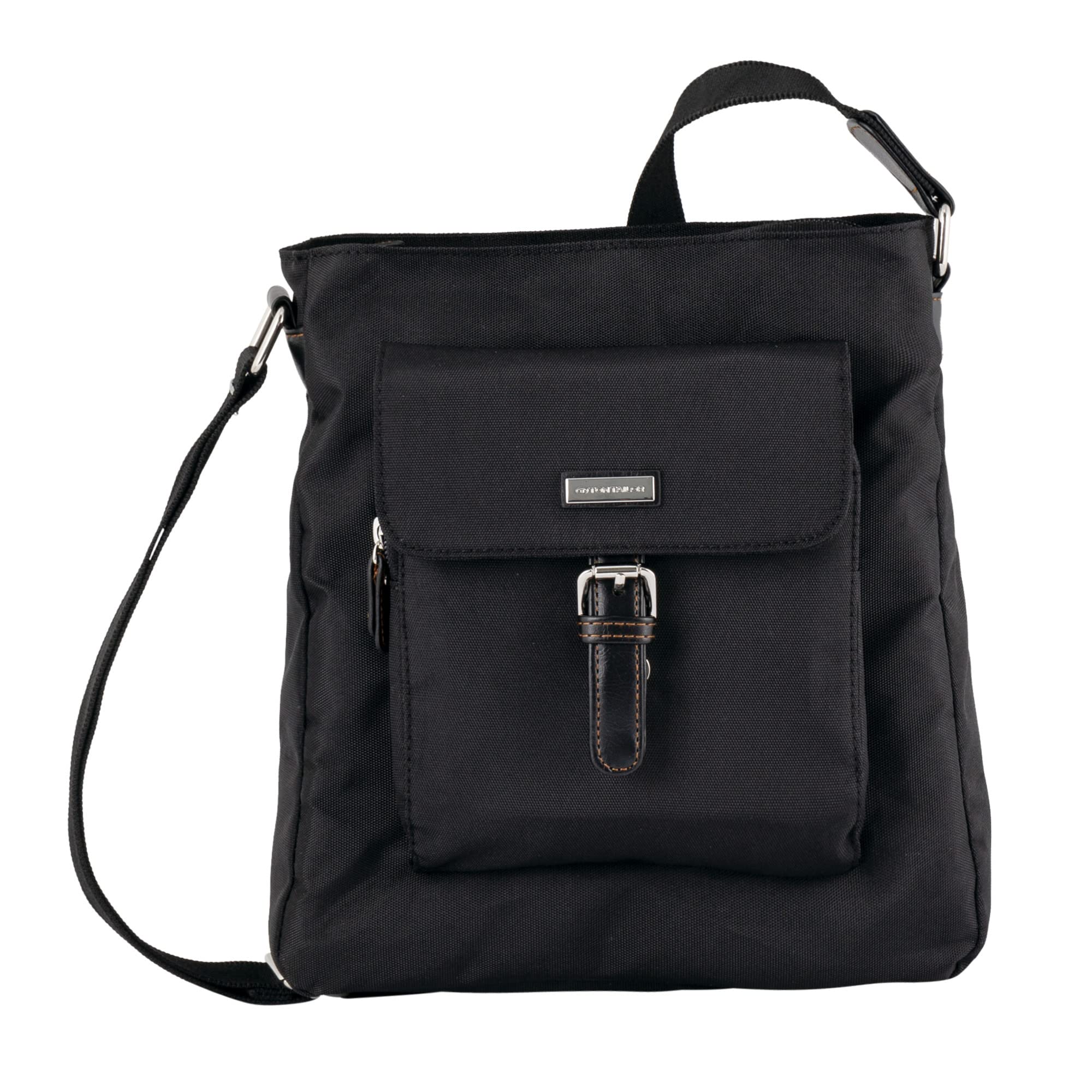 Tom Tailor Acc Women's Rina 11224 Messenger Bag Black EU 26x28x8 cm (B x H x T)
